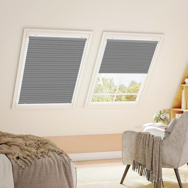 Pleated Blind WOLTU Blind Size: 100cmW x 130cmL on Productcaster.