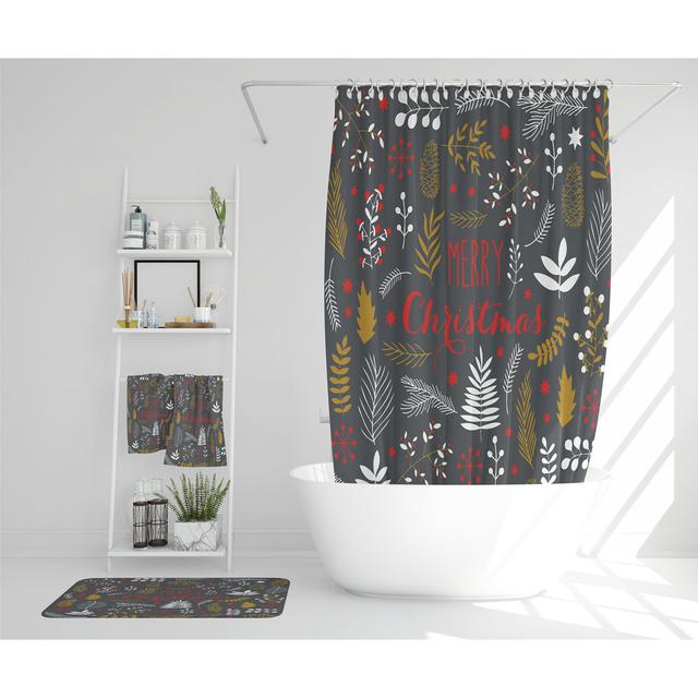 Menachem Polyester Shower Curtain Set (Set of 3) The Seasonal Aisle on Productcaster.