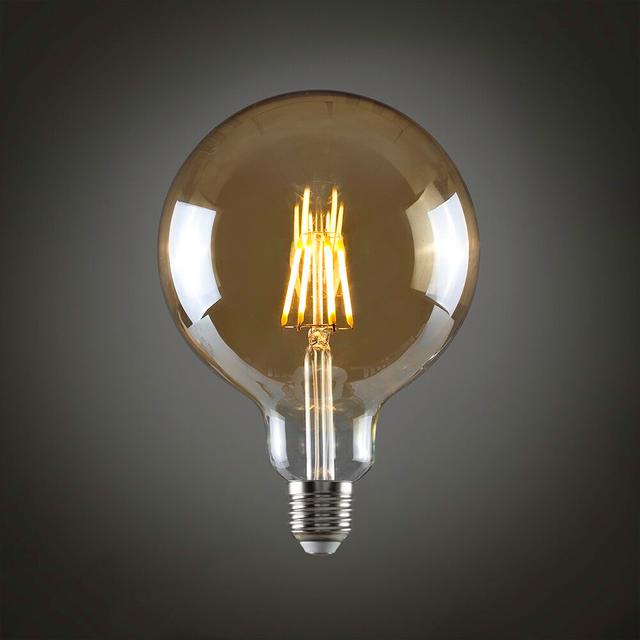 6W Amber E27 Vintage Filament Light Bulb (Set of 2) Symple Stuff on Productcaster.