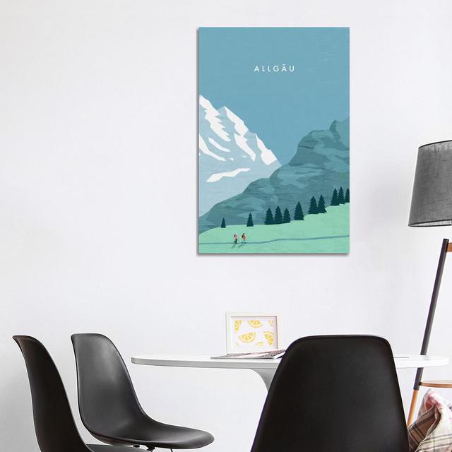 Allgäu by Katinka Reinke - Wrapped Canvas Print Alpen Home Size: 101.6cm H x 66.04cm W x 3.81cm D on Productcaster.