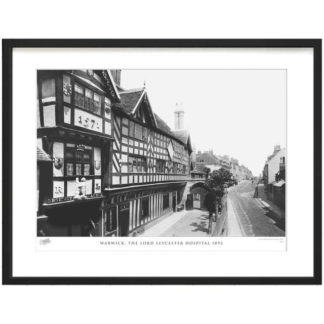 Warwick, The Lord Leycester Hospital 1892 - Single Picture Frame Print The Francis Frith Collection Size: 60cm H x 80cm W x 2.3cm D on Productcaster.