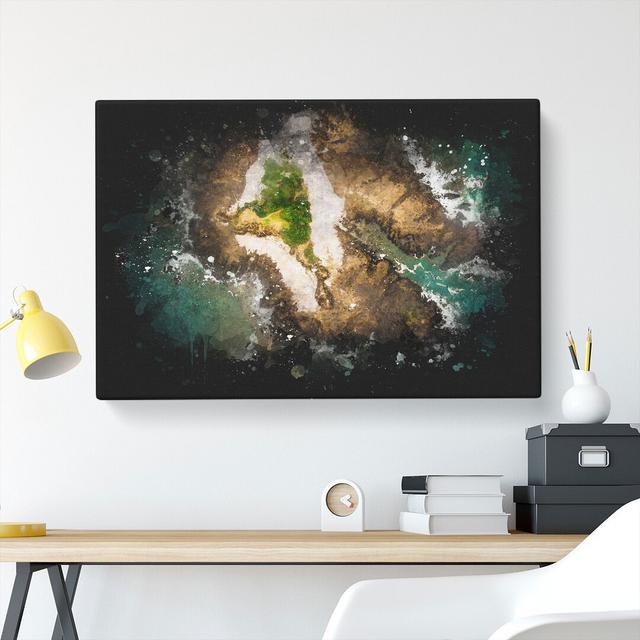 Samara In Costa Rica - Wrapped Canvas Print East Urban Home Size: 35cm H x 50cm W x 3cm D on Productcaster.