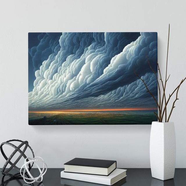 XXX-H1022-WF-8352X Stormy Cloud View Vol.4 - Wrapped Canvas Print ClassicLiving on Productcaster.