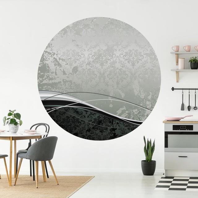 Yeager Matte Peel & Stick Mural Mercer41 Size: 75cm L x 75cm W on Productcaster.