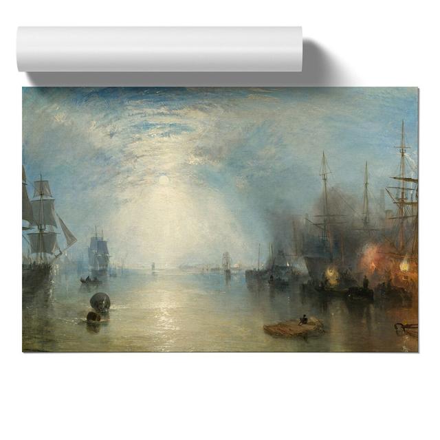 Keelmen Heaving in Coals by Joseph Mallord William Turner - Unframed Painting East Urban Home Size: 59cm H x 84cm W x 0.1cm D on Productcaster.