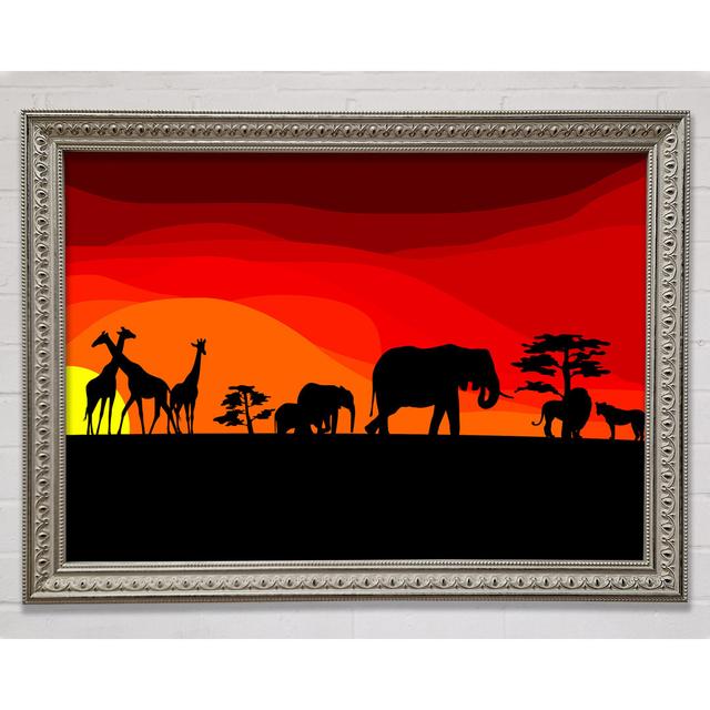 Single Picture Frame Art Prints Latitude Vive Size: 84.1cm H x 118.9cm W on Productcaster.