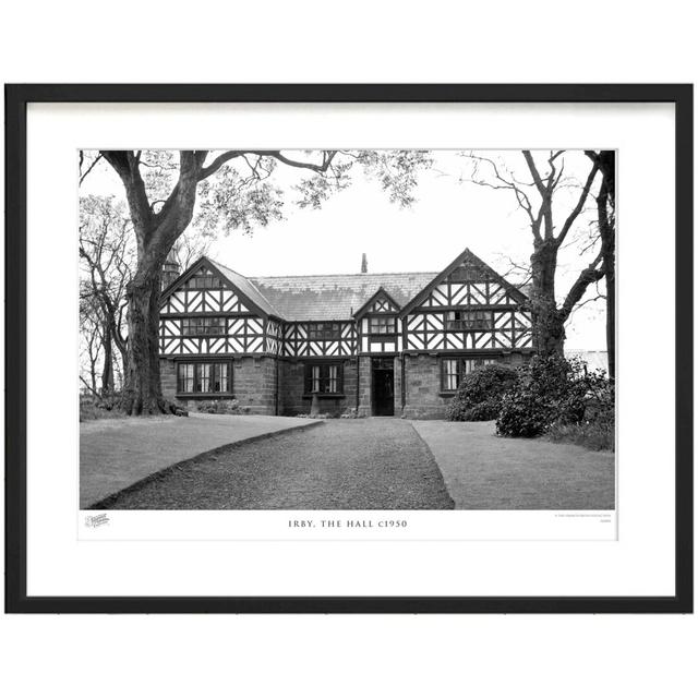 'Irby, the Hall C1950' by Francis Frith - Picture Frame Photograph Print on Paper The Francis Frith Collection Size: 40cm H x 50cm W x 2.3cm D on Productcaster.