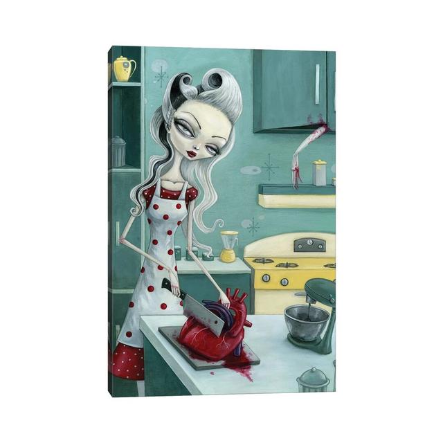 The Everyday Housewife by Megan Majewski - Painting Print on Canvas Maturi Format: Wrapped Canvas, Size: 101.6cm H x 66.04cm W x 1.91cm D on Productcaster.