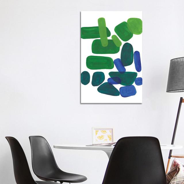 Minimal Pond by EnShape - Wrapped Canvas Art Prints Metro Lane Size: 101.6cm H x 66.04cm W x 1.91cm D on Productcaster.