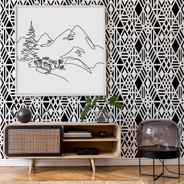 Dandry Matte Wall Mural Ebern Designs Size: 200cm W x 100cm L on Productcaster.