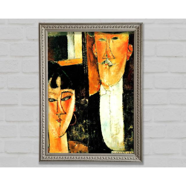 Modigliani Braut und Bräutigam - Einzelner Bilderrahmen Kunstdrucke Bright Star Größe: 84,1 cm H x 59,7 cm B on Productcaster.