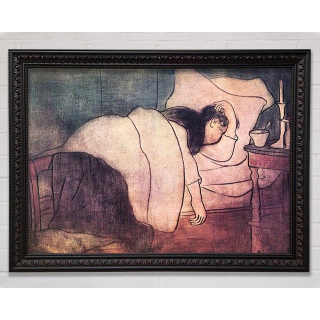 Joseph Rippl-Ronai Dame im Bett - Druck Bright Star Größe: 42 cm H x 59,7 cm B x 3 cm T on Productcaster.