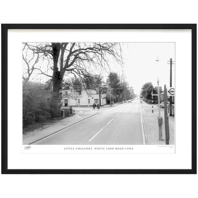 'Little Chalfont, White Lion Road C1965' by Francis Frith - Picture Frame Photograph Print on Paper The Francis Frith Collection Size: 45cm H x 60cm W on Productcaster.