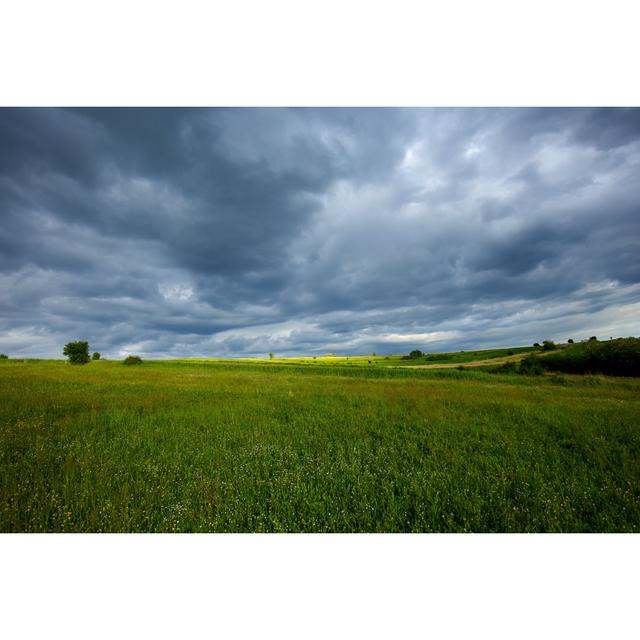 Storm Over The Fields by Bgfoto - Print 17 Stories Size: 81cm H x 122cm W on Productcaster.