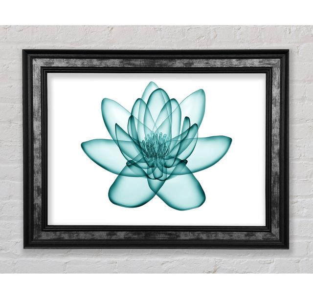 Transparent Green Leaves - Single Picture Frame Art Prints Bright Star Size: 100cm H x 141.4cm W x 8cm D on Productcaster.