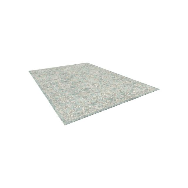 Ulloa Shag Blue Rug Fleur De Lis Living Rug Size: Rectangle 120 x 170cm on Productcaster.