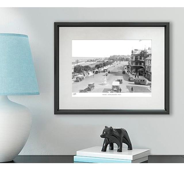 'Ryde, Esplanade 1927' - Picture Frame Photograph Print on Paper The Francis Frith Collection Size: 28cm H x 36cm W x 2.3cm D on Productcaster.