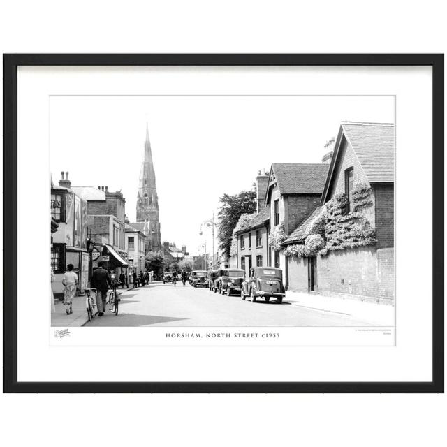 Horsham, North Street C1955 by Francis Frith - Single Picture Frame Print The Francis Frith Collection Size: 45cm H x 60cm W x 2.3cm D on Productcaster.