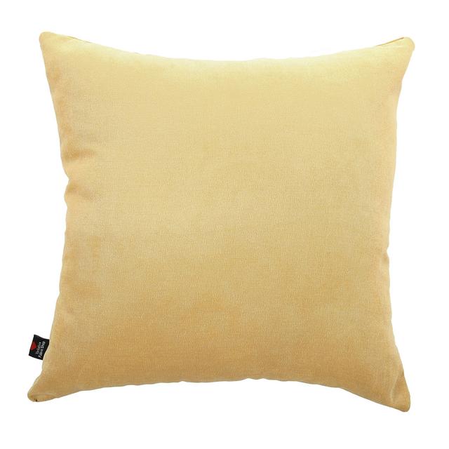 Mirador Square Throw Cushion Ebern Designs Size: Medium, Colour: Beige on Productcaster.