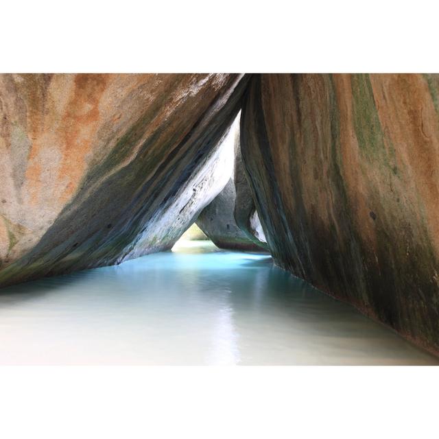 Water In A Cave by AchimHB - Wrapped Canvas Print Alpen Home Size: 20cm H x 30cm W on Productcaster.