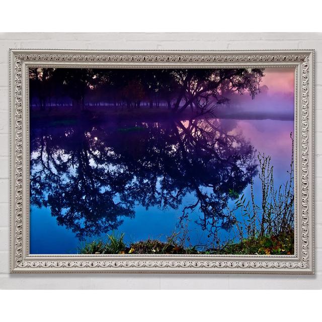 Mystic Reflections On The Lake - Print Bright Star Size: 100cm H x 141.4cm W x 3cm D on Productcaster.