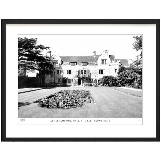 'Athelhampton, Hall, the East Front C1955' by Francis Frith - Picture Frame Photograph Print on Paper The Francis Frith Collection Size: 40cm H x 50cm on Productcaster.