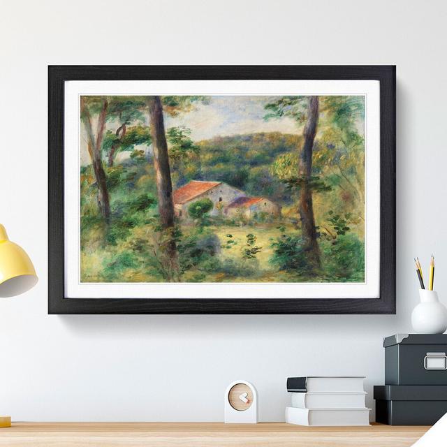 Environs of Briey by Pierre-Auguste Renoir - Picture Frame Painting East Urban Home Frame Option: Black, Size: 48cm H x 65cm W x 2cm D on Productcaster.