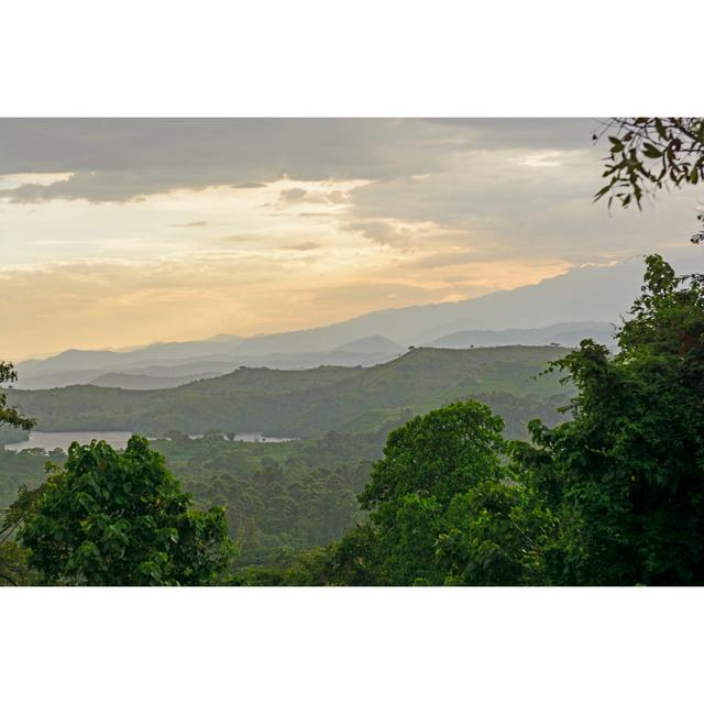 Mountains at Sunset by Wildnerdpix - Wrapped Canvas Photograph Alpen Home Size: 20cm H x 30cm W on Productcaster.