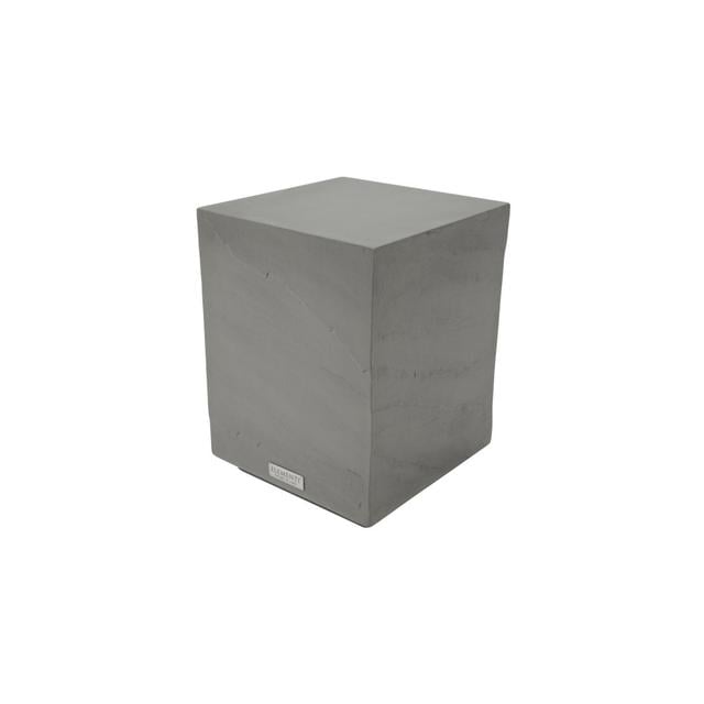 COLORADO Sandstone Small Side Table End Table Made of Concrete 35 x 35 x 46 cm Elementi Colour: Grey/Brown/Blue on Productcaster.