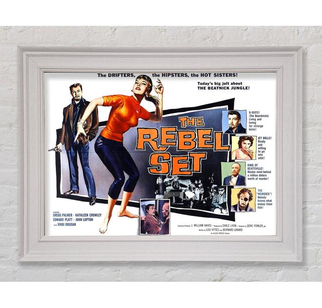 Rebel Set Poster 2 Framed Print Bright Star Size: 59.7cm H x 84.1cm W x 1.5cm D, Format: Grey Framed Paper on Productcaster.