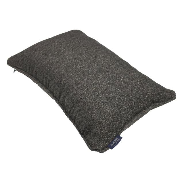 Aubryana Highlands Outdoor Cushion Cover 17 Stories Colour: Charcoal Grey, Size: 60cm H x 40cm W x 1cm D on Productcaster.