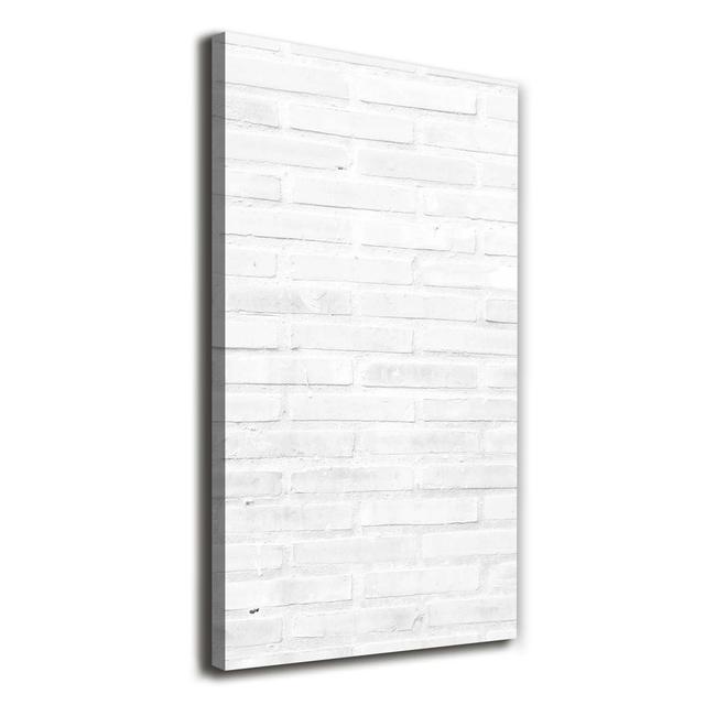 Brick Wall - Wrapped Canvas Art Prints Ebern Designs on Productcaster.