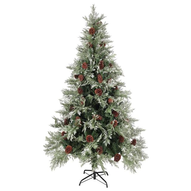 Künstlicher Weihnachtsbaum Grün Die Saisontruhe Größe: 195 cm H x 105 cm B x 105 cm T on Productcaster.