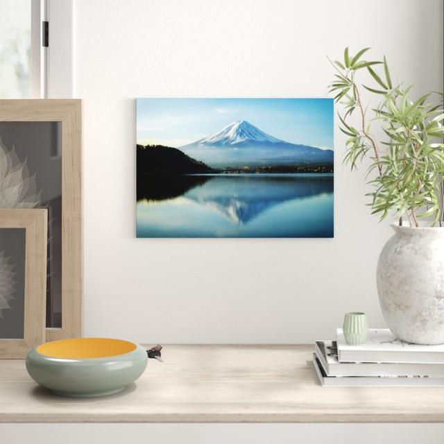 Landscape Mount Fuji Mountain Photographic Print Big Box Art Size: 42cm H x 59.4cm W on Productcaster.