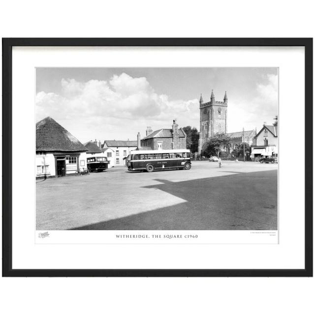 'Witheridge, the Square C1960' by Francis Frith - Picture Frame Photograph Print on Paper The Francis Frith Collection Size: 40cm H x 50cm W x 2.3cm D on Productcaster.