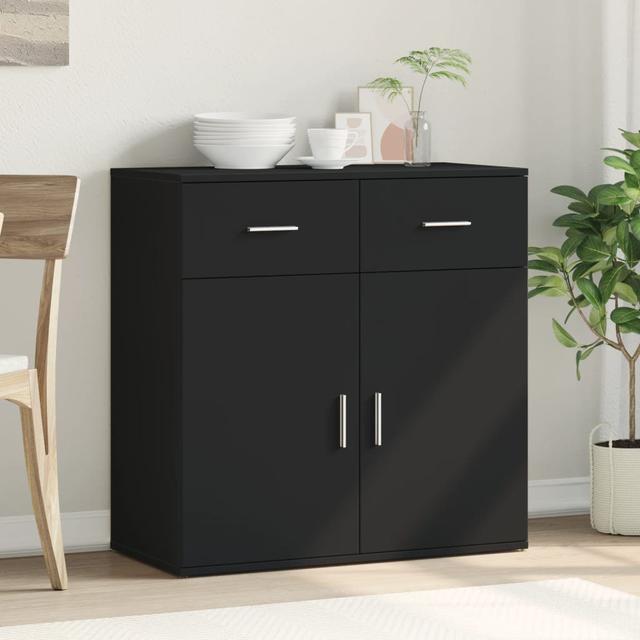 Lilya 79cm Sideboard Alpen Home Colour: Black on Productcaster.