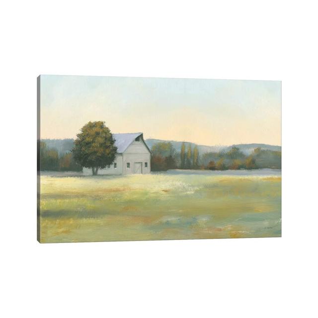 Morning Meadows II by James Wiens - Painting on Canvas Brambly Cottage Format: Wrapped Canvas, Size: 45.72cm H x 66.04cm W x 1.91cm D on Productcaster.