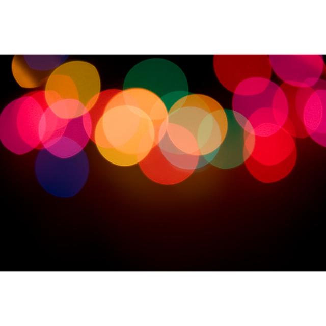 MultiColoured Blurred Lights by Ryasick - Wrapped Canvas Print Wall Art Production Network Size: 81cm H x 122cm W x 3.8cm D on Productcaster.