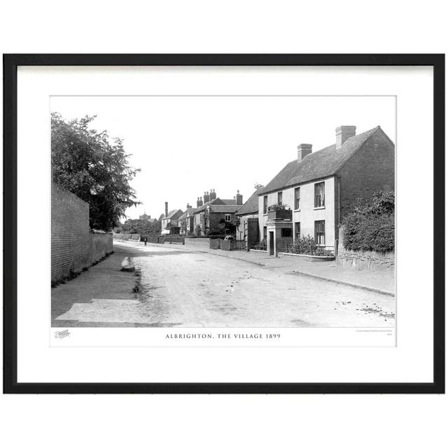 Albrighton, The Village 1899 by Francis Frith - Single Picture Frame Print The Francis Frith Collection Size: 28cm H x 36cm W x 2.3cm D on Productcaster.