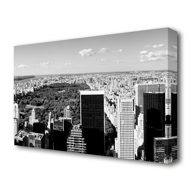 Central Park New York - Wrapped Canvas Photographic Print East Urban Home Size: 81.3 cm H x 121.9 cm W on Productcaster.