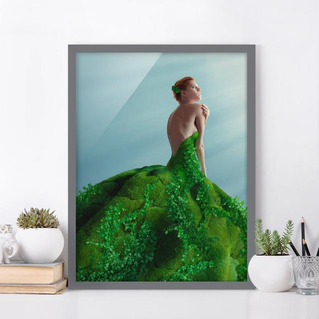 Mother Nature - Picture Frame Graphic Art Ebern Designs Frame Option: Grey Framed, Size: 100cm H x 70cm W x 2cm D on Productcaster.