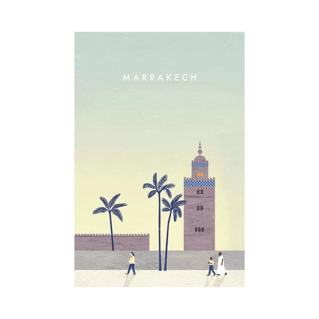 Marrakech by Katinka Reinke - Wrapped Canvas Print Latitude Run Size: 101.6cm H x 66.04cm W x 1.91cm D on Productcaster.