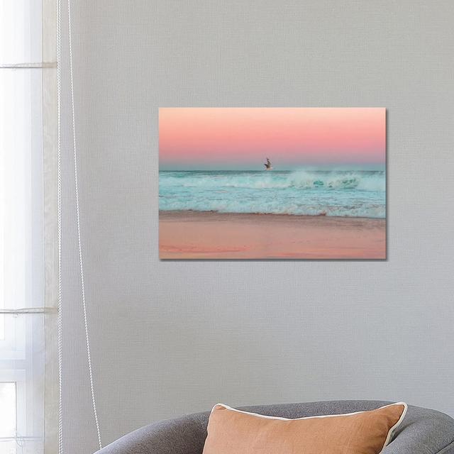 Rocky Point by Charlotte Curd - Photograph on Canvas Highland Dunes Format: Wrapped Canvas, Size: 45.72cm H x 66.04cm W x 3.81cm D on Productcaster.