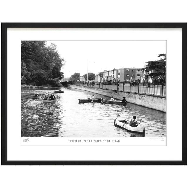 'Catford, Peter Pan's Pool C1960' by Francis Frith - Picture Frame Photograph Print on Paper The Francis Frith Collection Size: 45cm H x 60cm W x 2.3c on Productcaster.