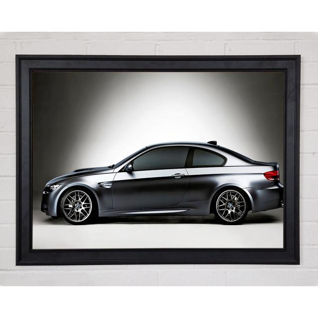 BMW M3 Silver - Print 17 Stories Size: 29.7cm H x 42cm W x 1.5cm D on Productcaster.