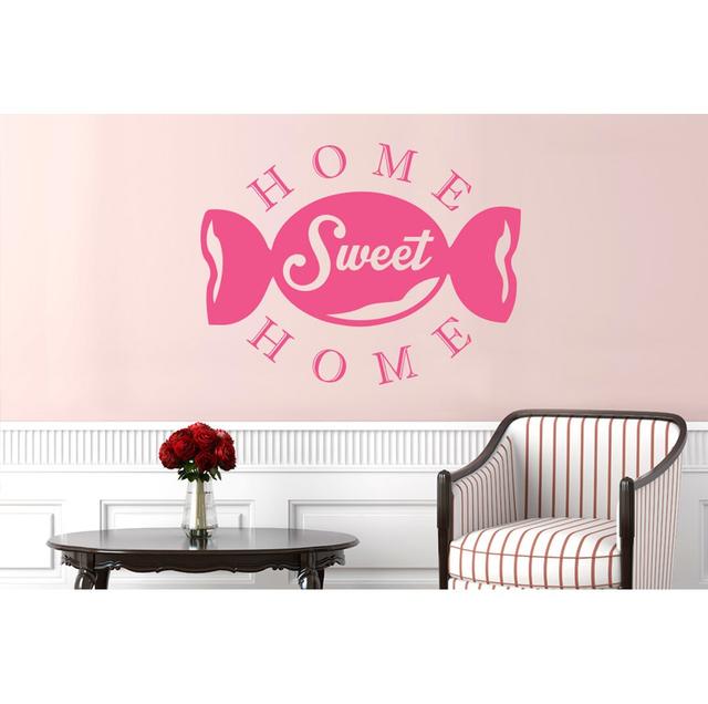 Non-Wall Damaging Wall Decal East Urban Home Colour: Pink, Size: Medium on Productcaster.