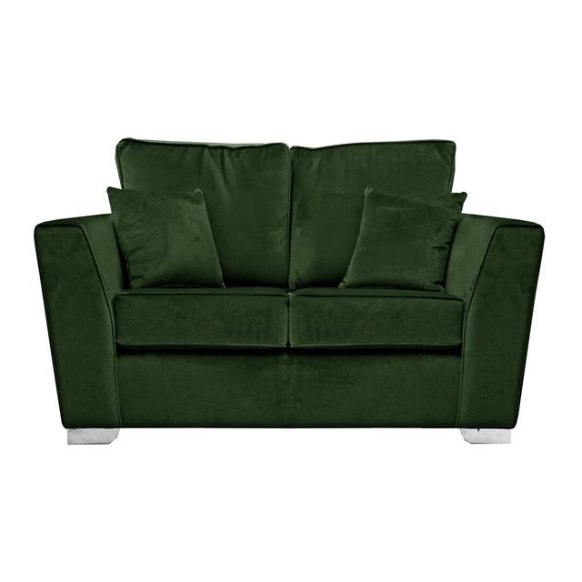 Quade 2 Seater Sofa Fairmont Park Upholstery Colour: Emerald Green on Productcaster.