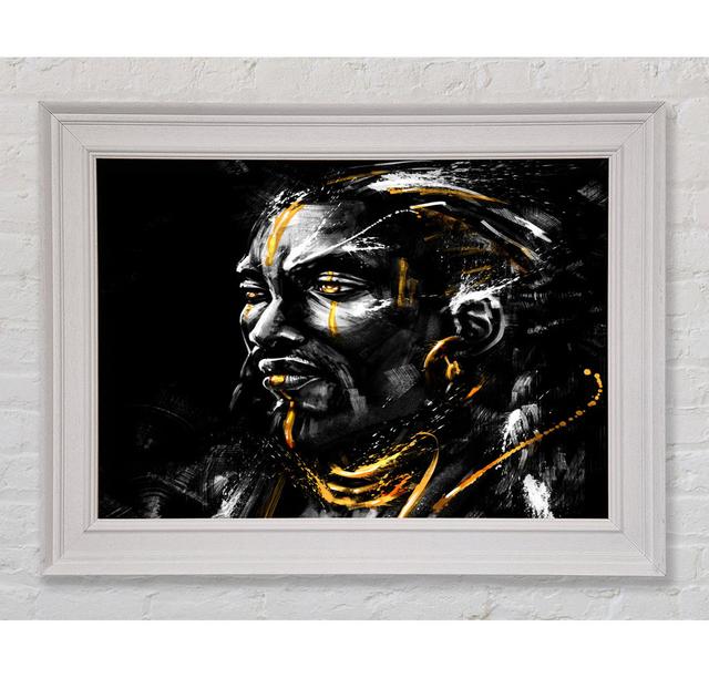 Tribal Man Preparing - Single Picture Frame Print Marlow Home Co. Size: 29.7cm H x 42cm W on Productcaster.