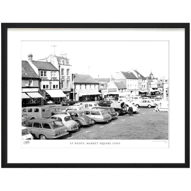 'St Neots, Market Square C1965' by Francis Frith - Picture Frame Photograph Print on Paper The Francis Frith Collection Size: 45cm H x 60cm W x 2.3cm on Productcaster.