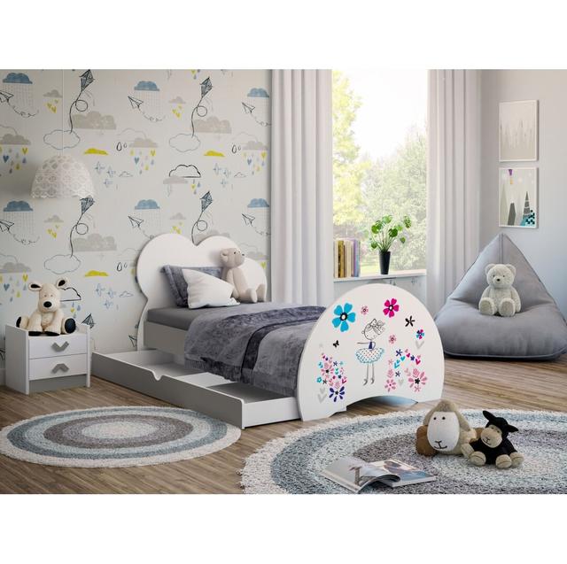 Jayson European Toddler (80 x 160cm) Bed Frame with Drawers Isabelle & Max Colour (Bed Frame): Grey on Productcaster.